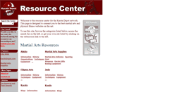 Desktop Screenshot of karatedepot.net
